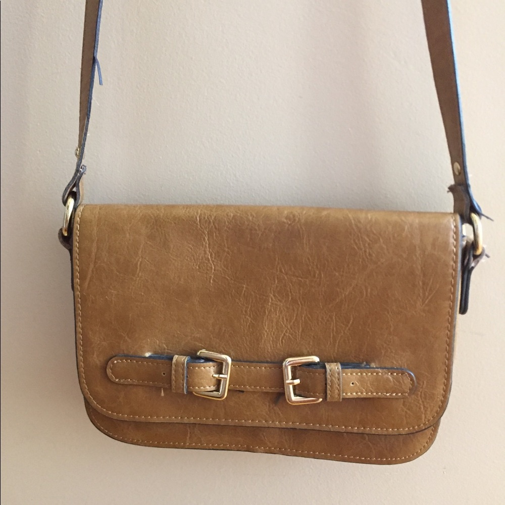 Leather bag/purse - Mango brand